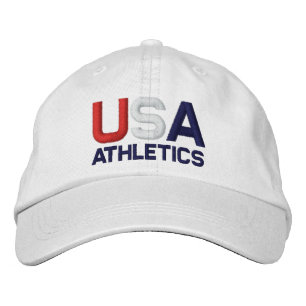 Brodée Jeux olympiques américains d'athlétisme Casquette 