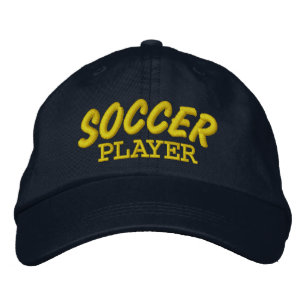 Brodée Joueurs de soccer Casquette brodé personnalisé