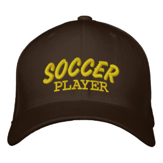 Brodée Joueurs de soccer Casquette brodé personnalisé
