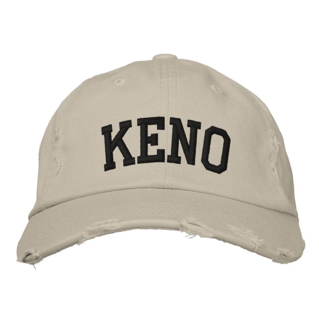 Brodée Keno Casquette brodé (Devant)
