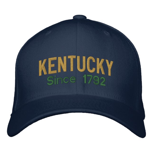 Brodée Kentucky depuis 1792 Casquette (Devant)