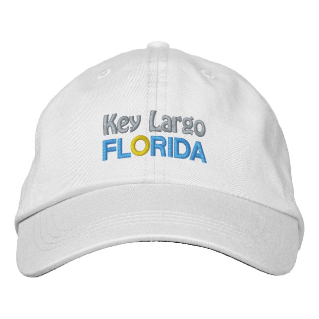 Brodée KEY LARGO casquette (Devant)