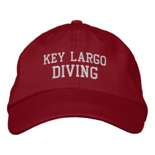 Brodée Key Largo Florida Casquette de baseball brodé