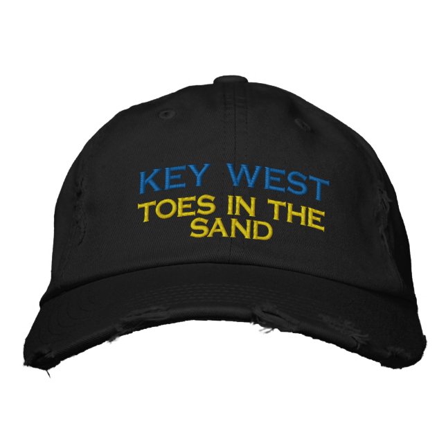 BRODÉE KEY WEST CASQUETTE (Devant)