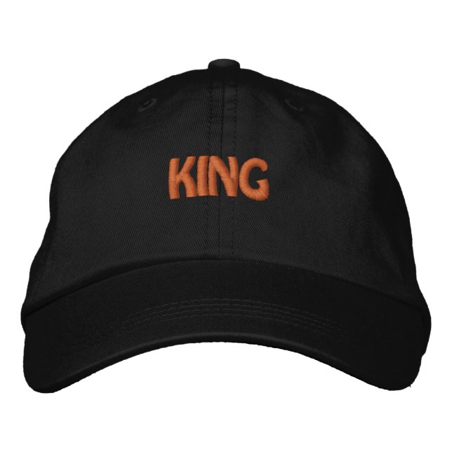 Brodée KING Beautiful Handsome Casquette élégant et confo (Devant)