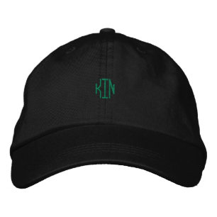 Brodée KING Name Black Color Casquette Créer votre propre
