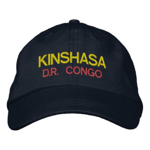 Brodée Kinshasa - Casquette du Congo