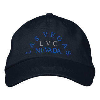Brodée L A S V E G A S, NEVADA, L V C, Casquette