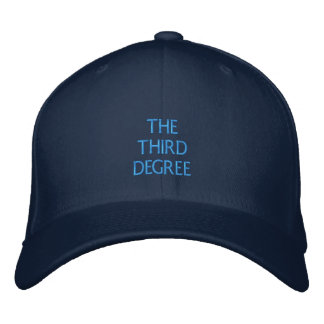 Brodée La casquette de baseball Third Degree