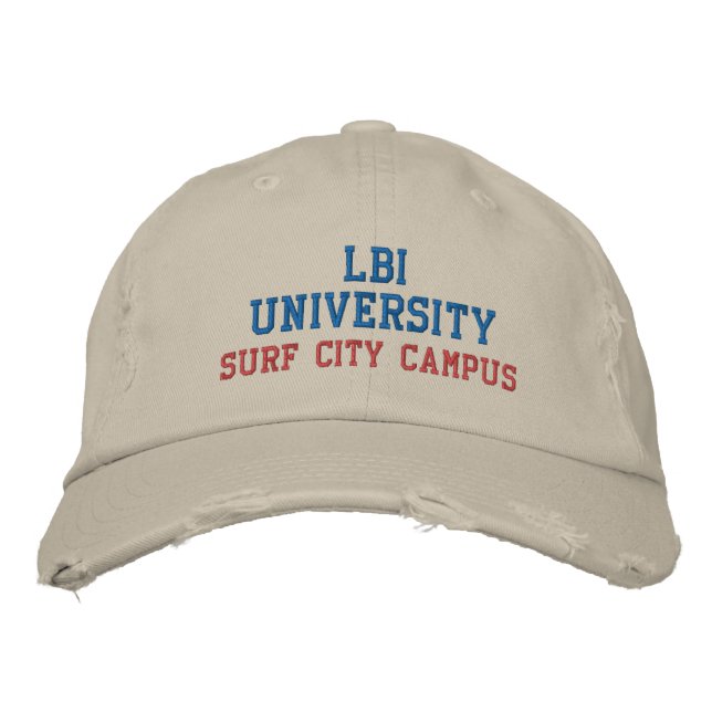 BRODÉE LBI UNIVERSITY MARDEMARKÉ CASQUETTE EMBROIDÉE (Devant)