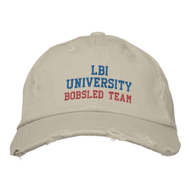 BRODÉE LBI UNIVERSITY MARDEMARKÉ CASQUETTE EMBROIDÉE (Devant)