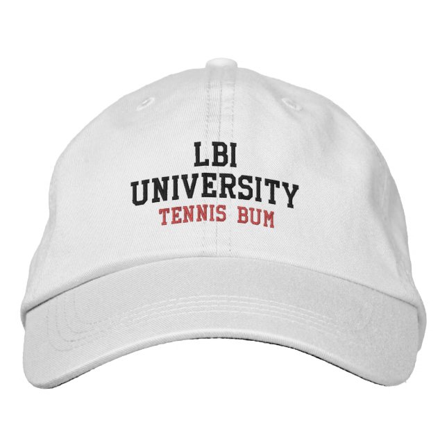 BRODÉE LBI UNIVERSITY MARDEMARKÉ CASQUETTE EMBROIDÉE (Devant)