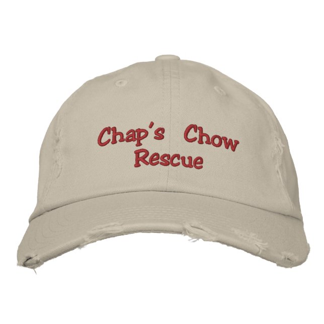 Brodée Le Casquette de Chap (Devant)