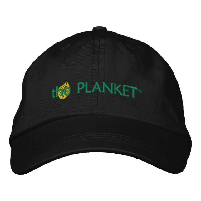 Brodée Le Casquette noir de la planète (Devant)