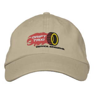 Brodée Le casquette réglable de taxi de dérive