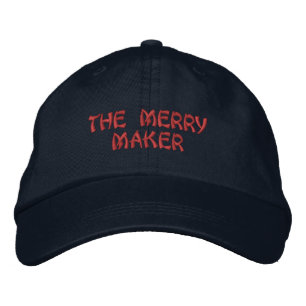 Brodée Le Merry Maker Casquette tactile gai et élégant Ev