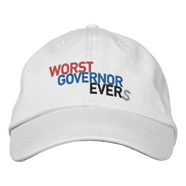 Brodée Le Pire Gouverneur Evers Casquette brodé (Devant)