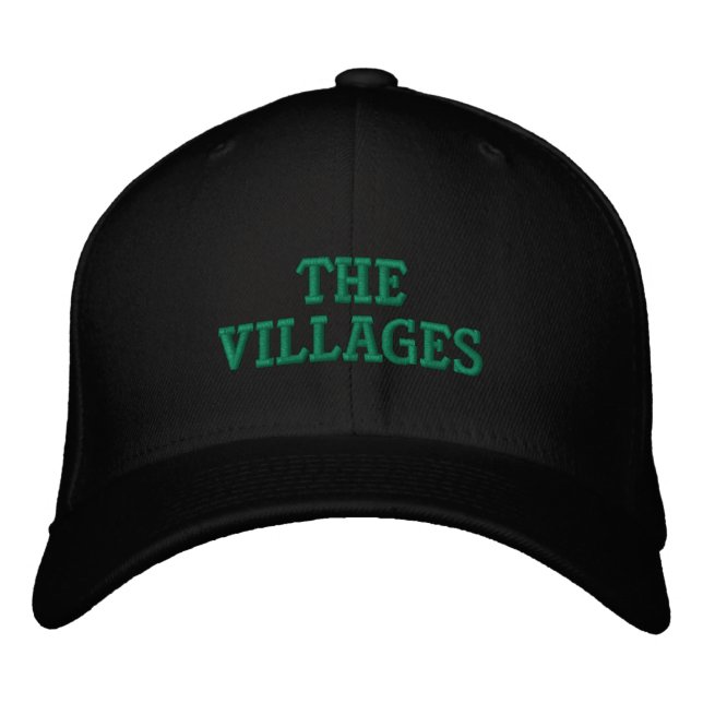 Brodée Les Villages Floride Casquette de baseball brodé (Devant)