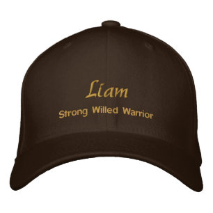 Brodée Liam Name Casquette / Casquette