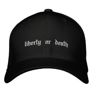 Brodée liberté ou mort Casquette brodé