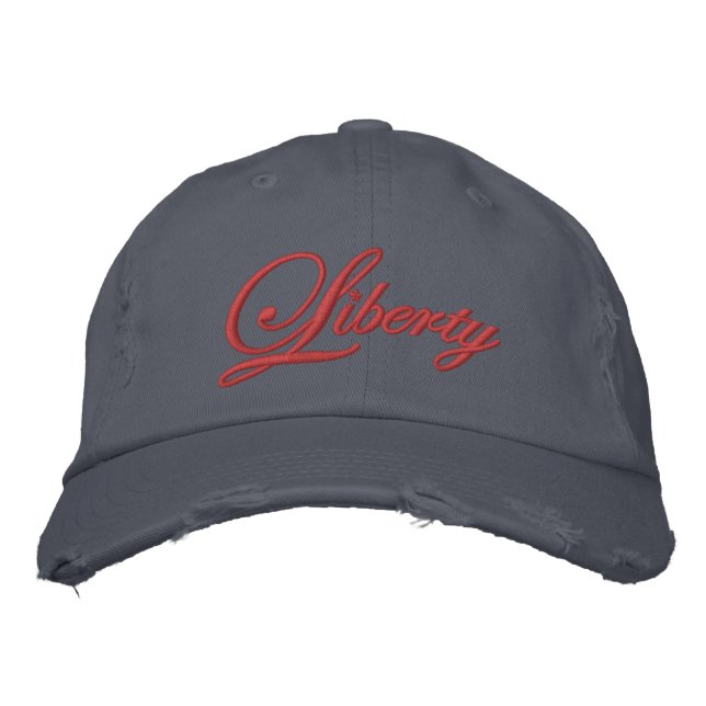 Brodée Liberty Embroded Casquette (Devant)