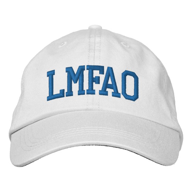 BRODÉE LMFAO CASQUETTE USA LBI APPAREL (Devant)