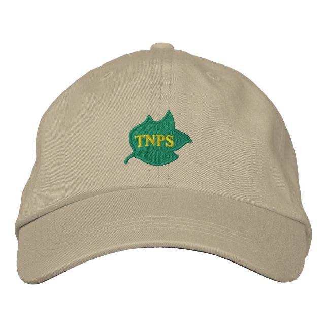 Brodée Logo de feuille de peuplier TNPS Casquette brodé (Devant)