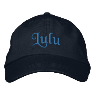 Brodée Lulu Casquette de baseball brodé personnalisé