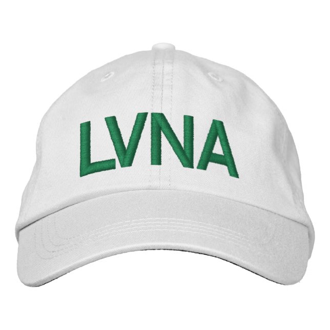 Brodée LVNA Casquette ajustable personnalisé (Devant)