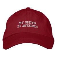 Ma Soeur Est Un Casquette De Parodie Amusant
