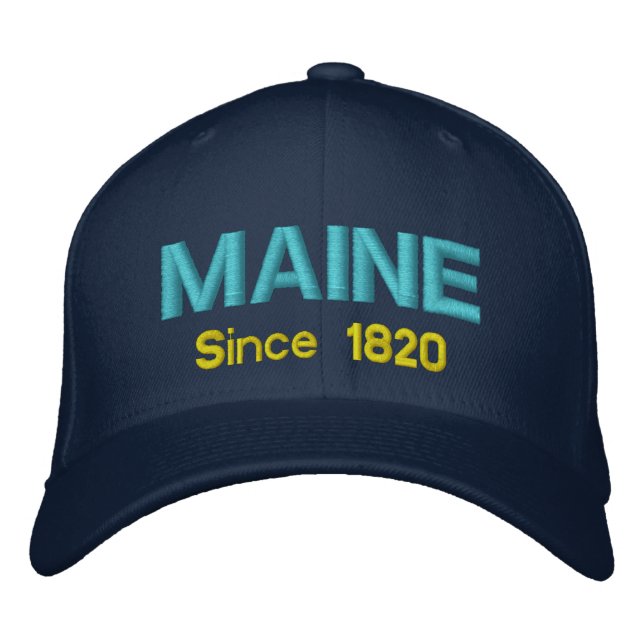 Brodée Maine depuis 1820 Casquette (Devant)