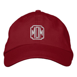Brodée Maman Casquette de baseball brodé rouge