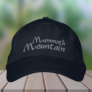 Brodée Mammooth Mountain California Casquette brodé