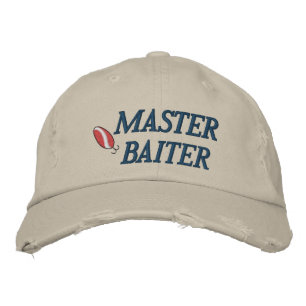 Brodée Master Baiter Pêche Casquette brodé