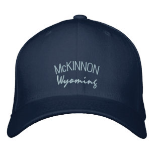 Brodée McKinnon Wyoming Casquette brodé