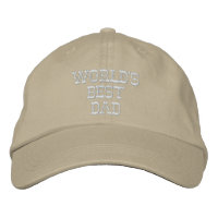 Meilleur Casquette de balle brodé papa du monde