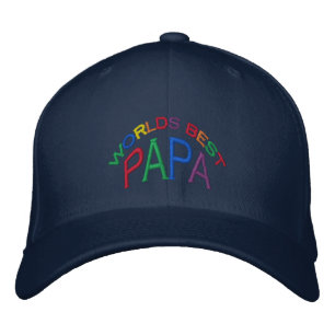 Brodée Meilleur Casquette Papa du monde