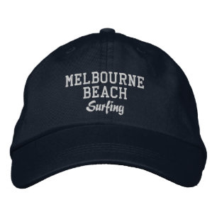 Brodée Melbourne Beach Surf Casquette de baseball brodé