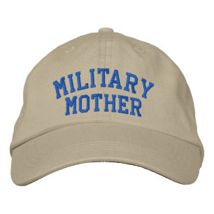 Brodée Mère Casquette militaire par SRF