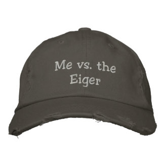 Brodée Moi contre le casquette de slogan Eiger