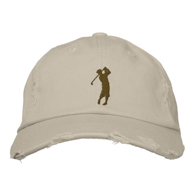 Brodée Mon Sport Golf Casquette brodé (Devant)