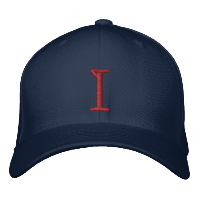 Brodée Monogramme I Casquette ajustable (Devant)