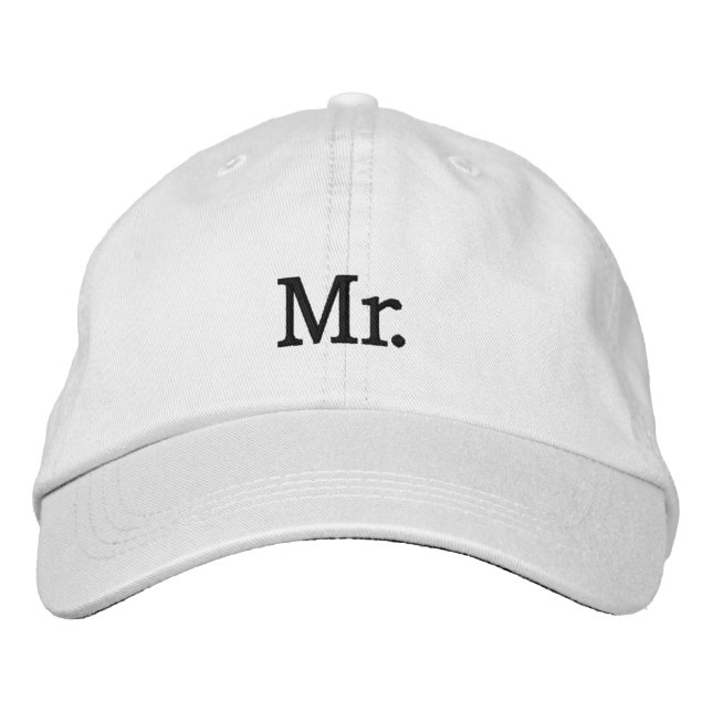 Brodée Monsieur le Casquette (Devant)