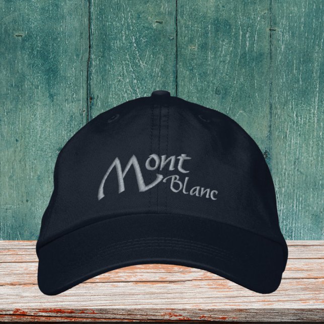 Brodée Mont Blanc France Casquette brodé (Créateur téléchargé)