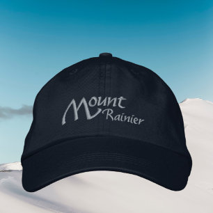 Brodée Mont Rainier Washington Casquette brodé