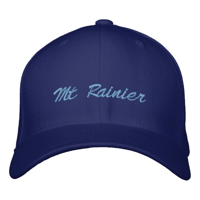 Brodée Mt Casquette Rainier (Devant)