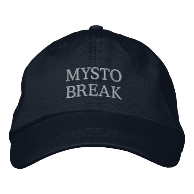 Brodée MYSTO BREAK casquette (neutre) (Devant)