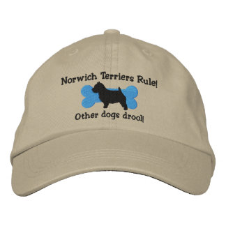 Brodée Norwich Terriers Règle Casquette brodé