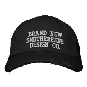 Brodée Nouvelle marque Smithereens Design Co. Casquette