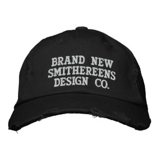 Brodée Nouvelle marque Smithereens Design Co. Casquette